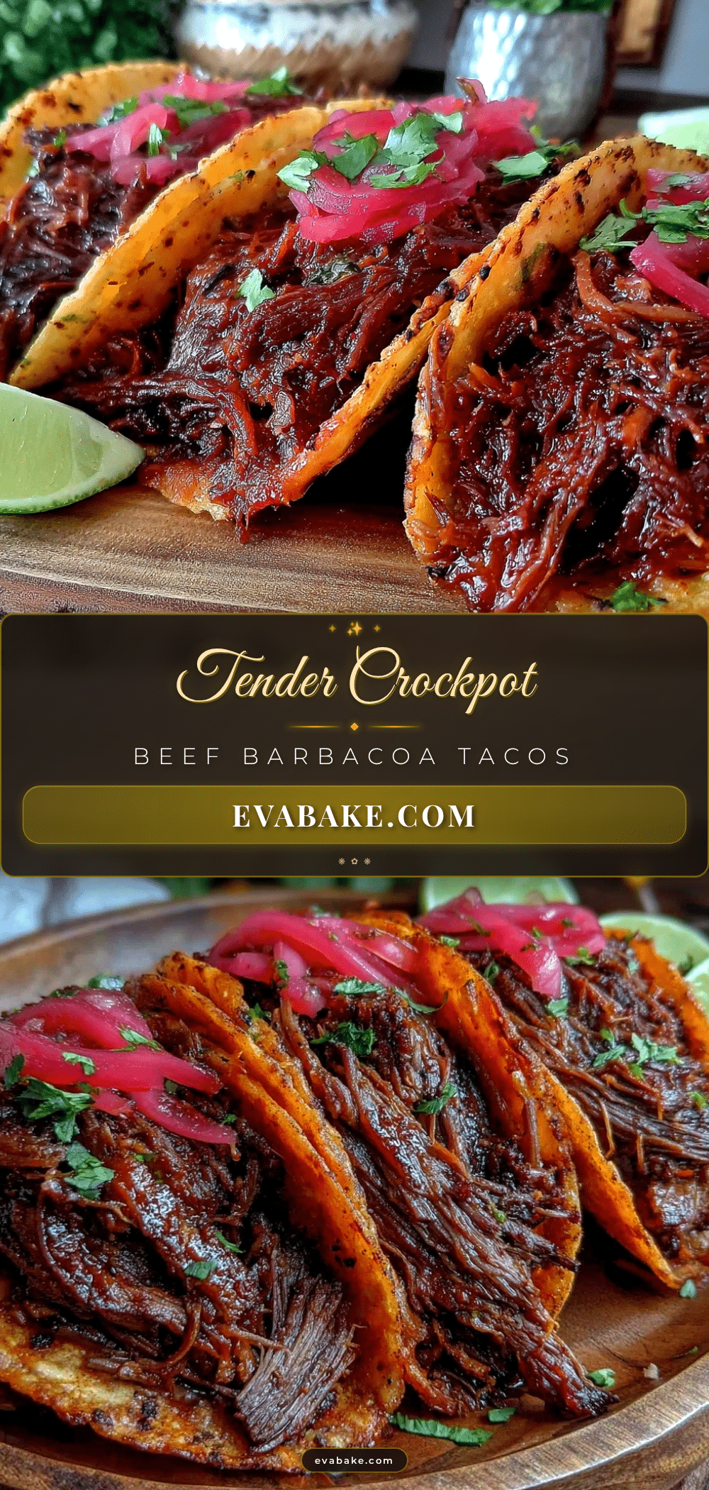 crockpot beef barbacoa tacos recipe