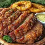 crockpot honey glazed ham - featured image