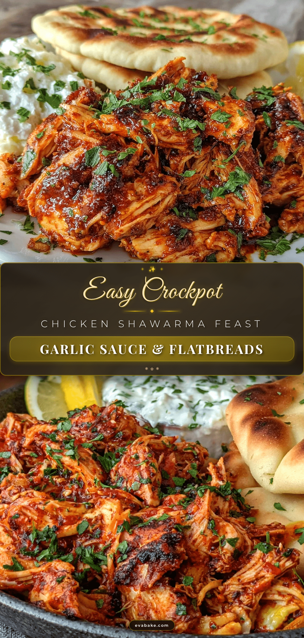 easy crockpot chicken shawarma recipe