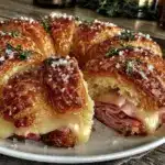 easy mini crescent sandwiches - featured image