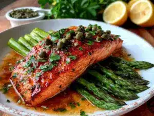 easy one-pan salmon recipe - featured image
