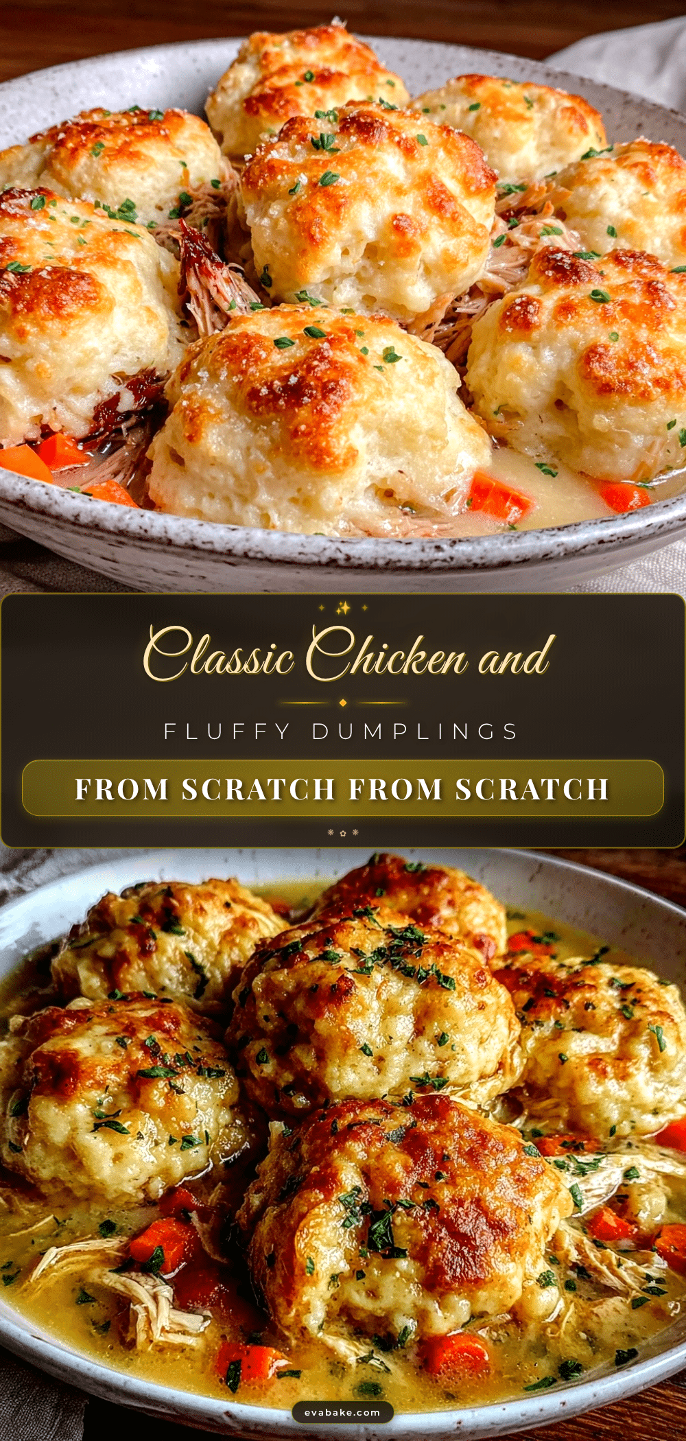 fluffy classic chicken and dumplings from scratch recipe