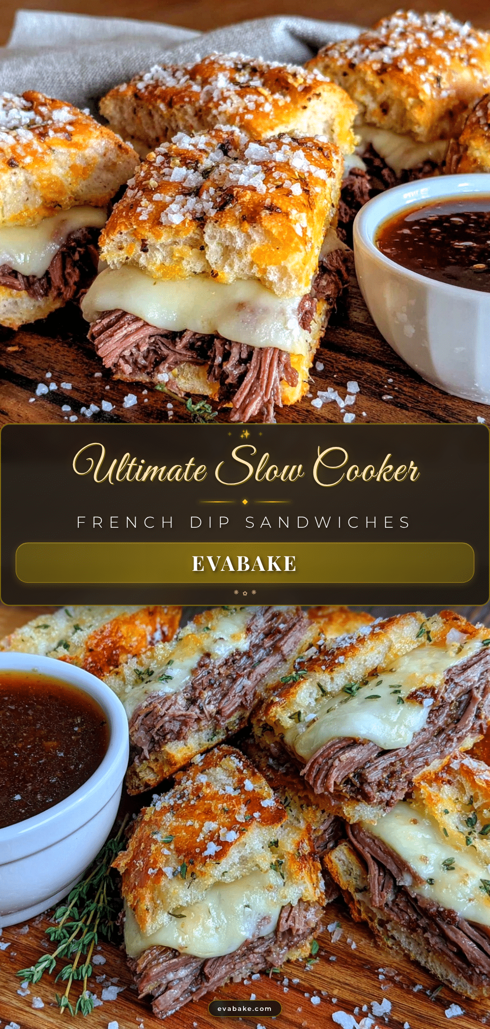French Dip Sandwiches recipe