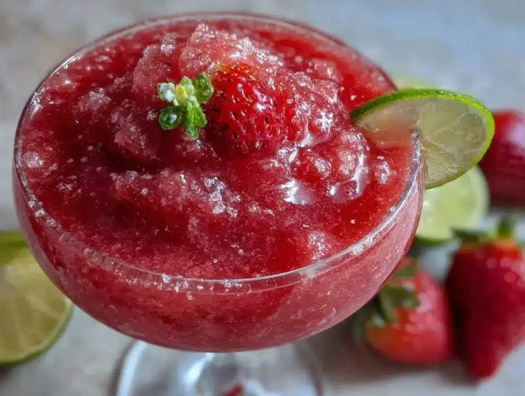 frozen strawberry daiquiri - featured image