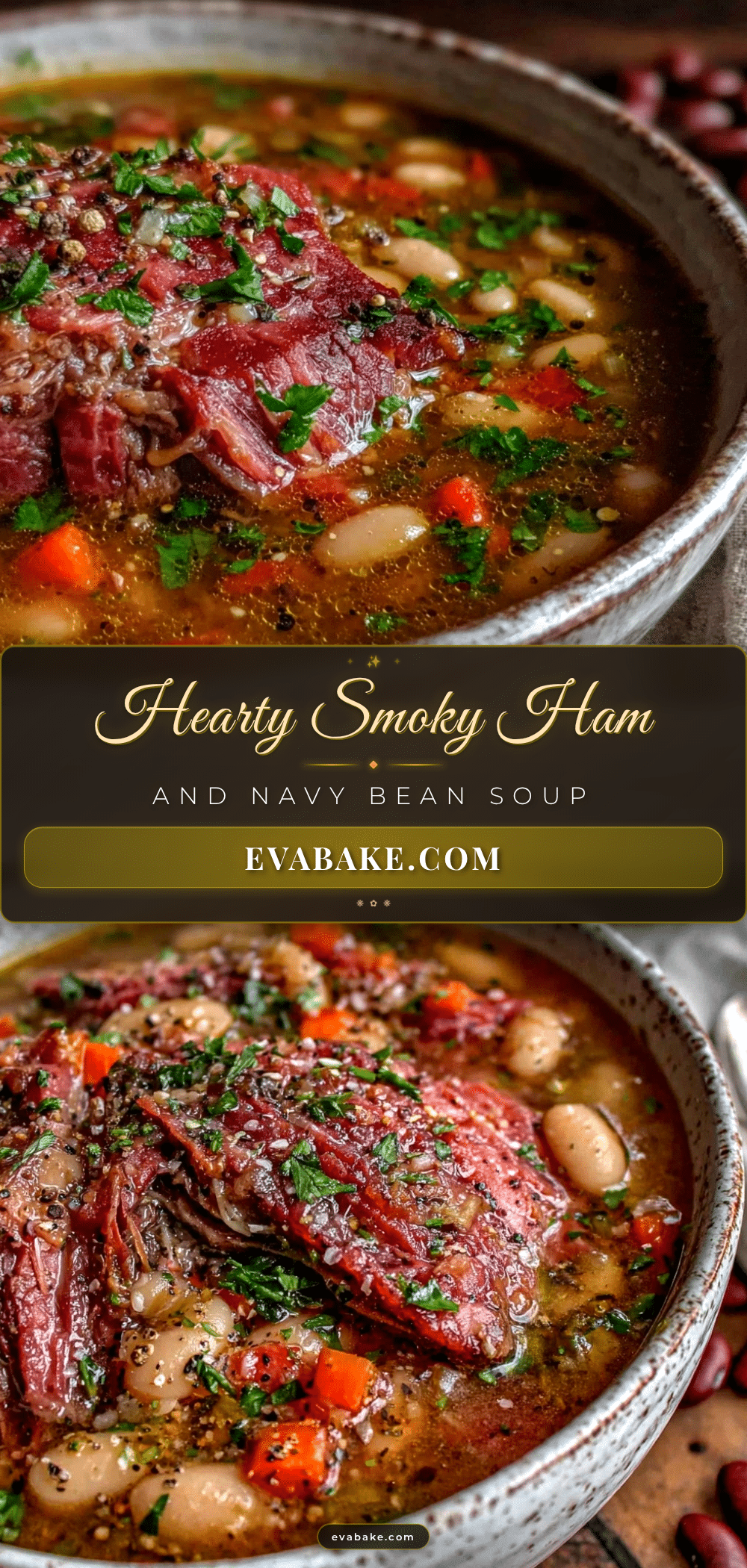 hearty ham and bean soup recipe