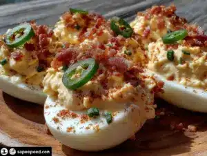 loaded deviled eggs - featured image