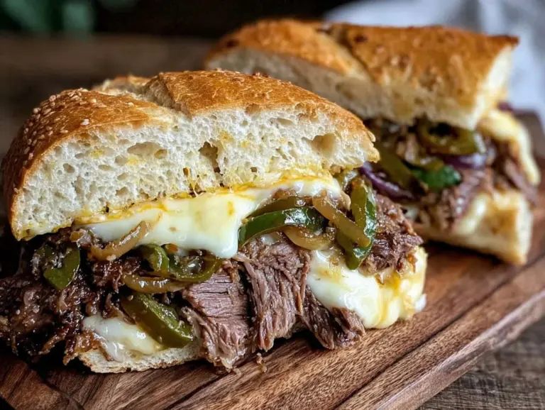 philly cheesesteak sandwich - featured image