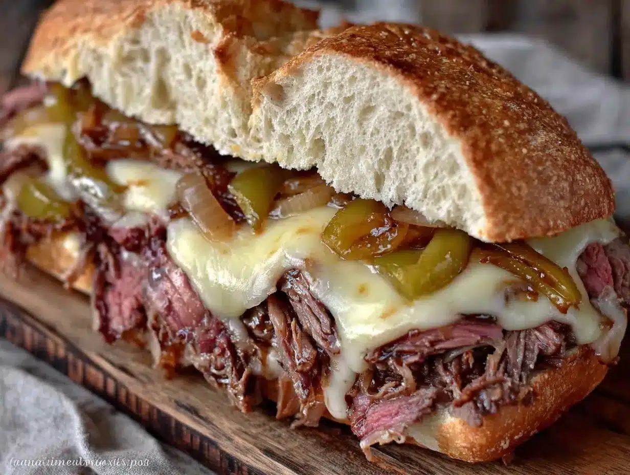 philly cheesesteak sandwich preparation steps