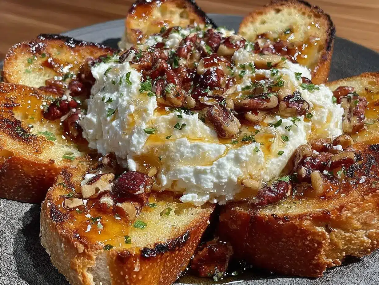 savory hot honey butter board preparation steps