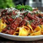 slow cooker beef ragu - featured image