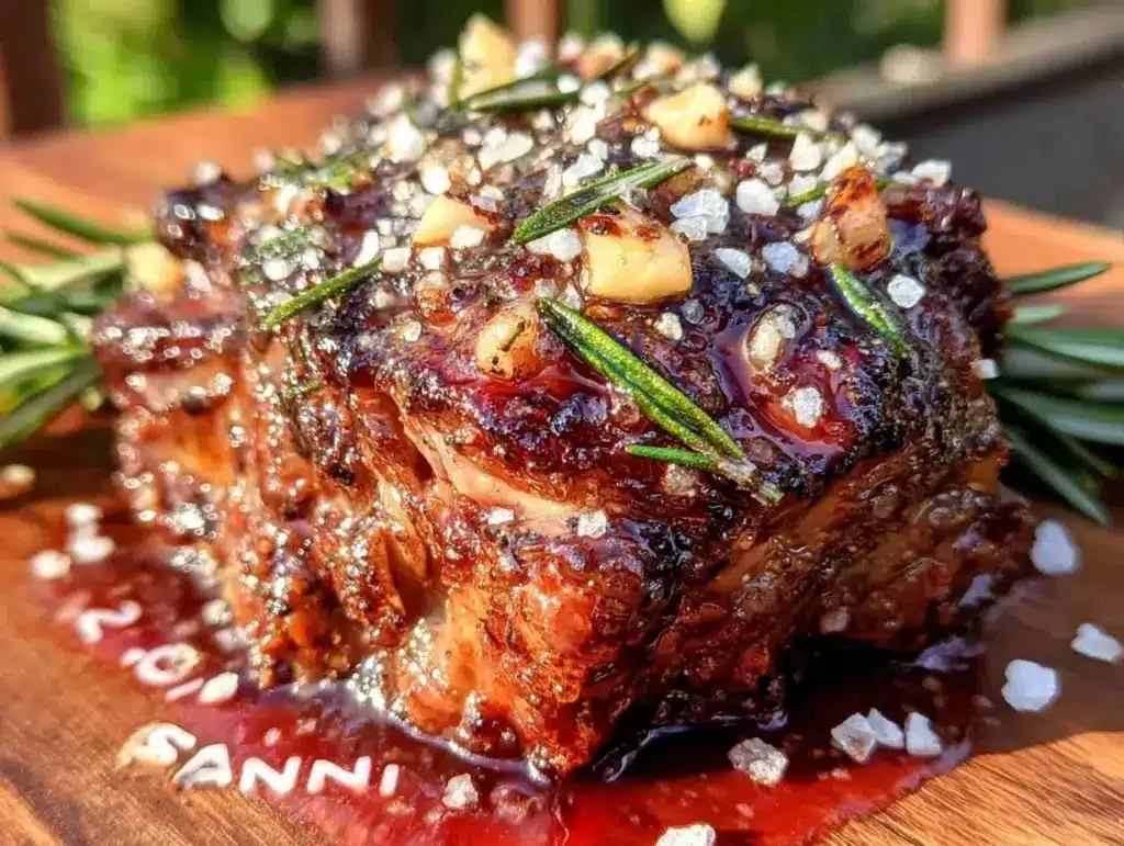 slow cooker leg of lamb - featured image