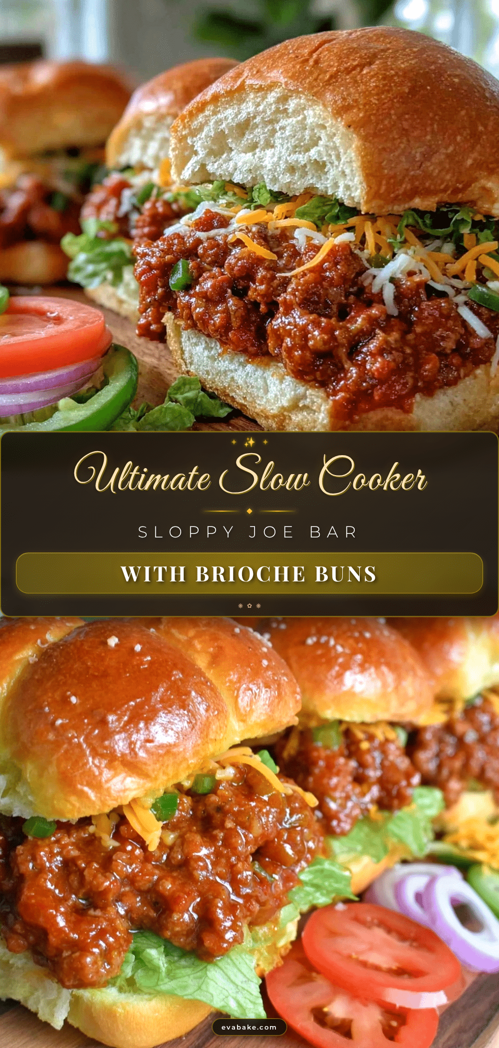 slow cooker sloppy joe bar recipe