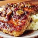 smothered pork chops - featured image