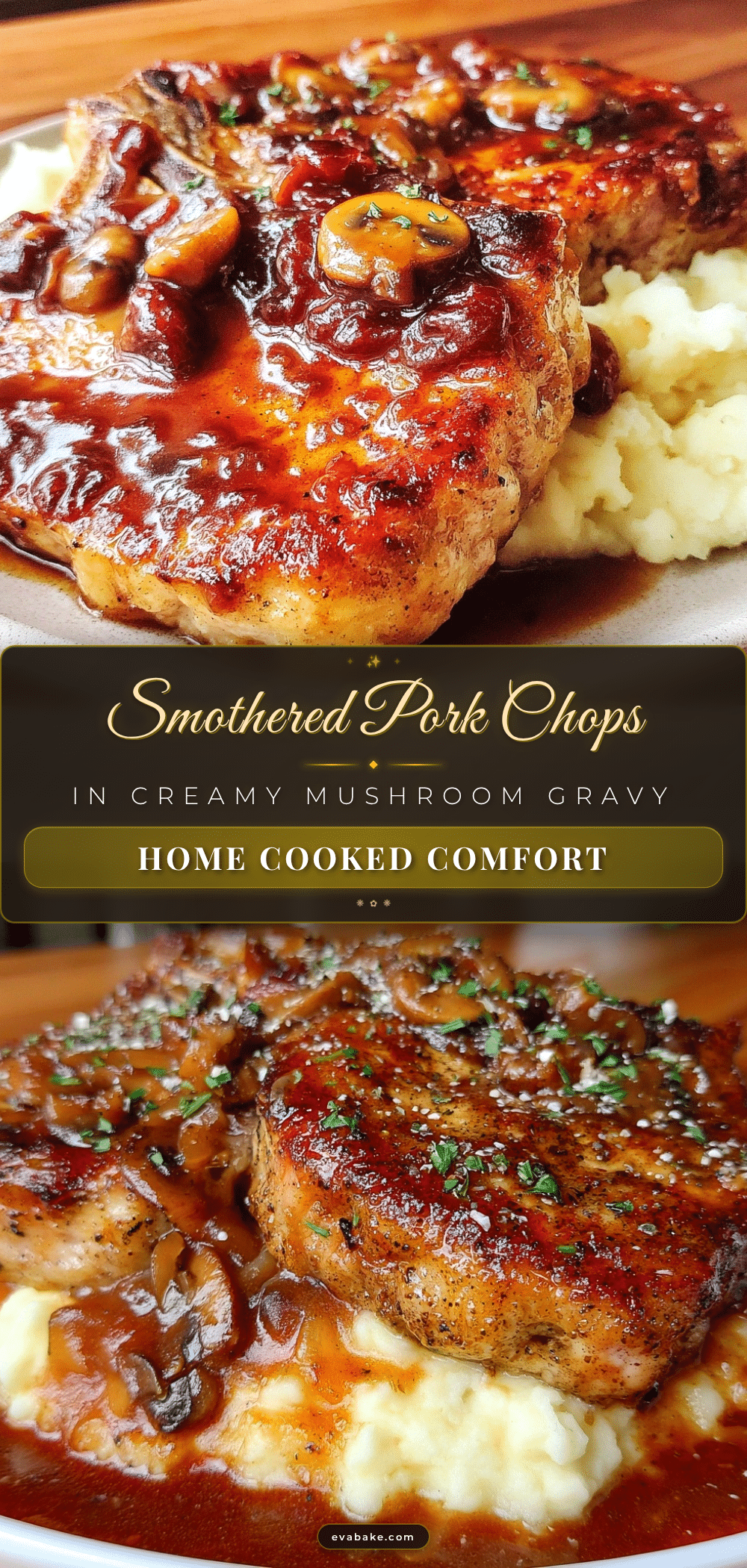 smothered pork chops recipe