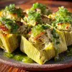 chicken tamales verdes - featured image