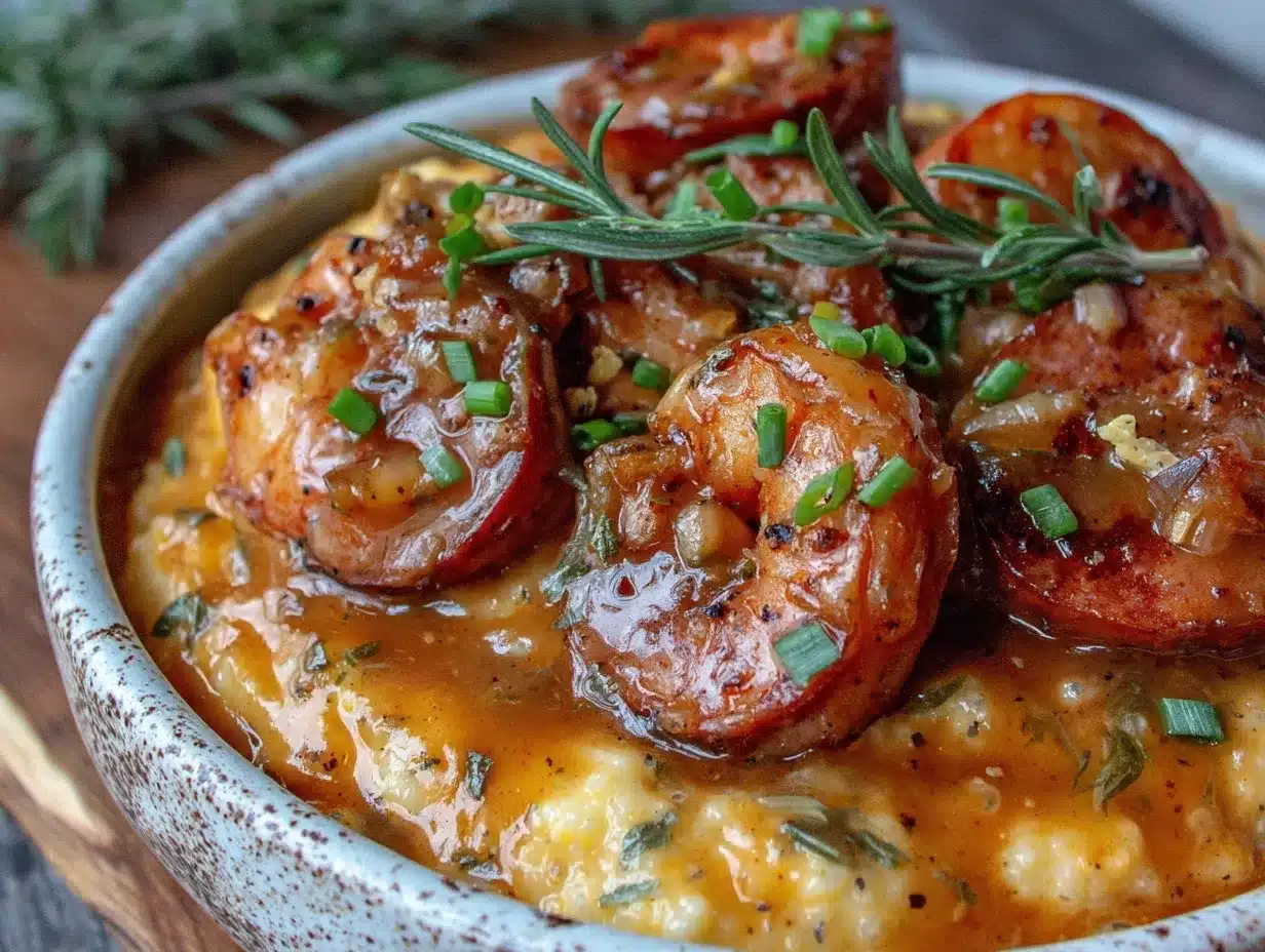 creamy shrimp and grits preparation steps