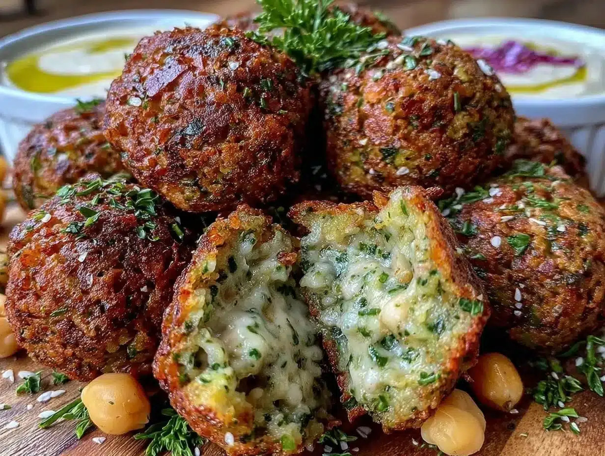 crispy baked falafel recipe preparation steps