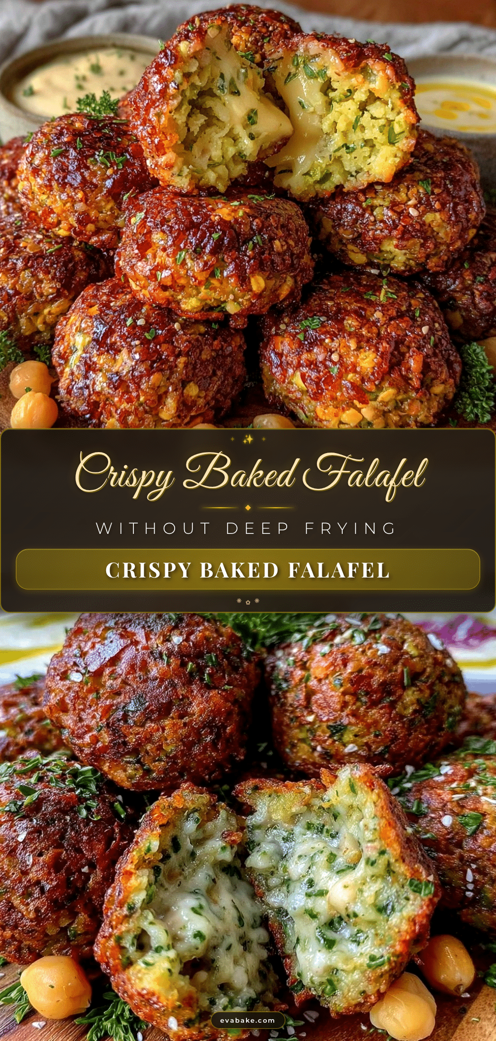 crispy baked falafel recipe recipe
