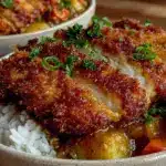crispy chicken katsu curry - featured image