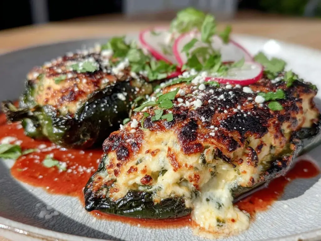 crispy chiles rellenos - featured image