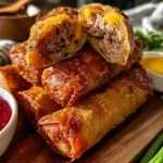 crispy lumpia shanghai pork spring rolls - featured image