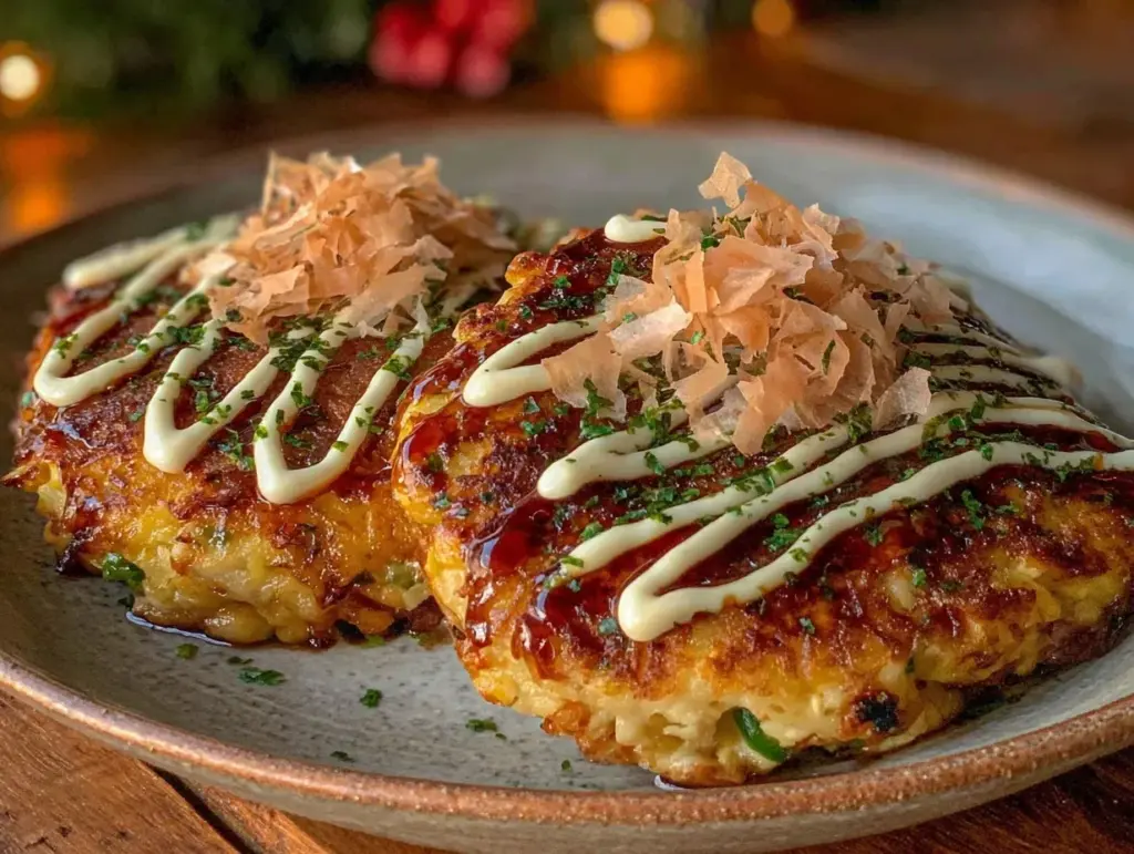 crispy okonomiyaki - featured image