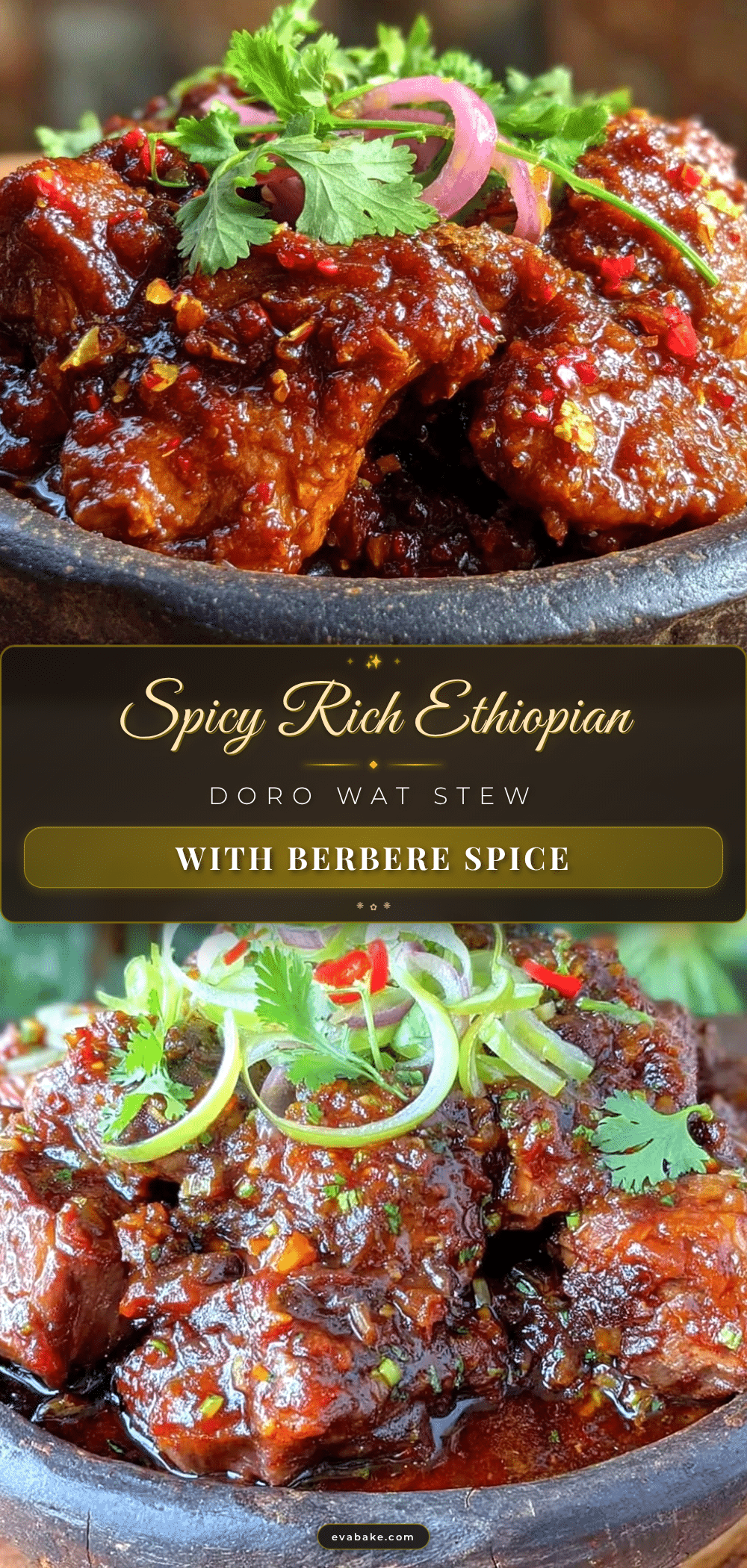 Ethiopian Doro Wat chicken stew recipe