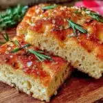 fluffy focaccia bread - featured image