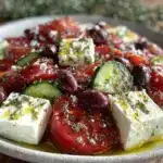 Fresh Horiatiki salad - featured image