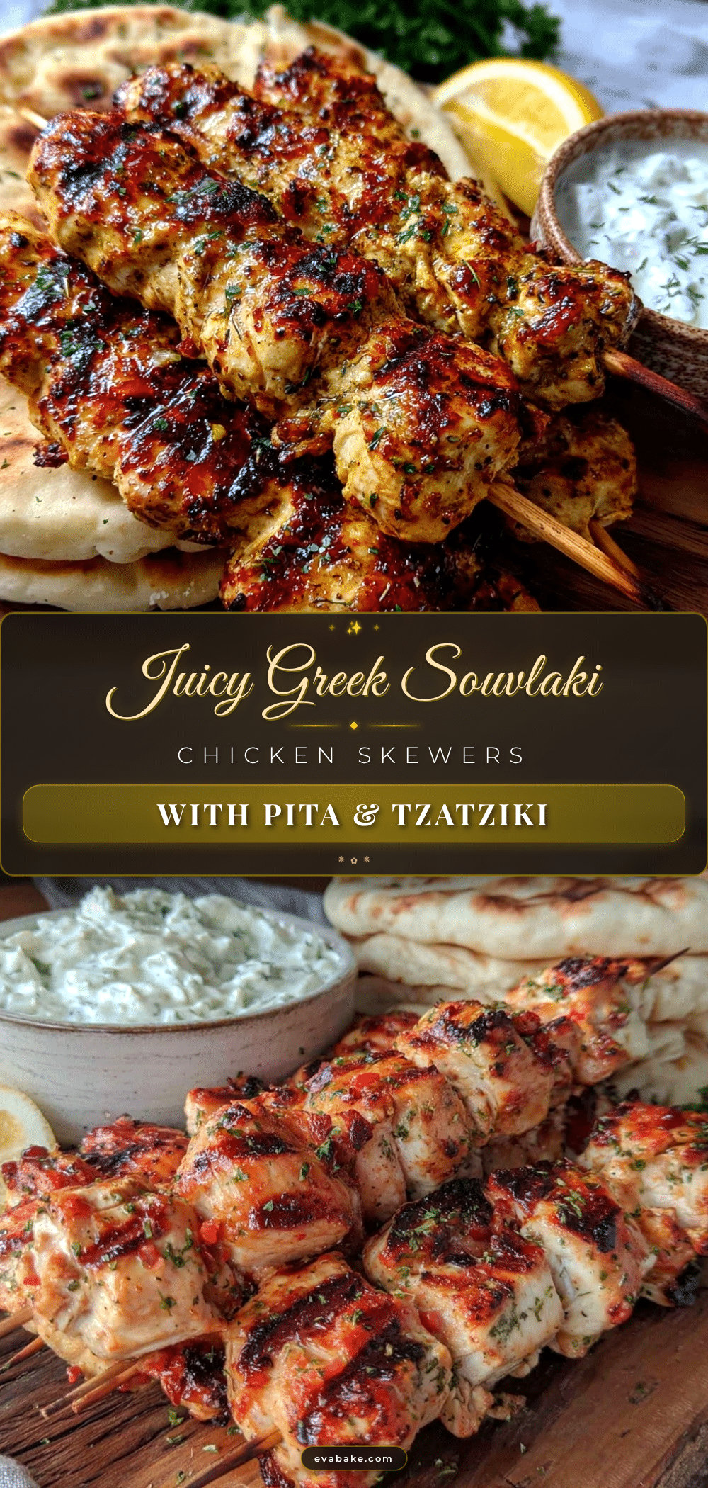 Greek souvlaki chicken skewers recipe