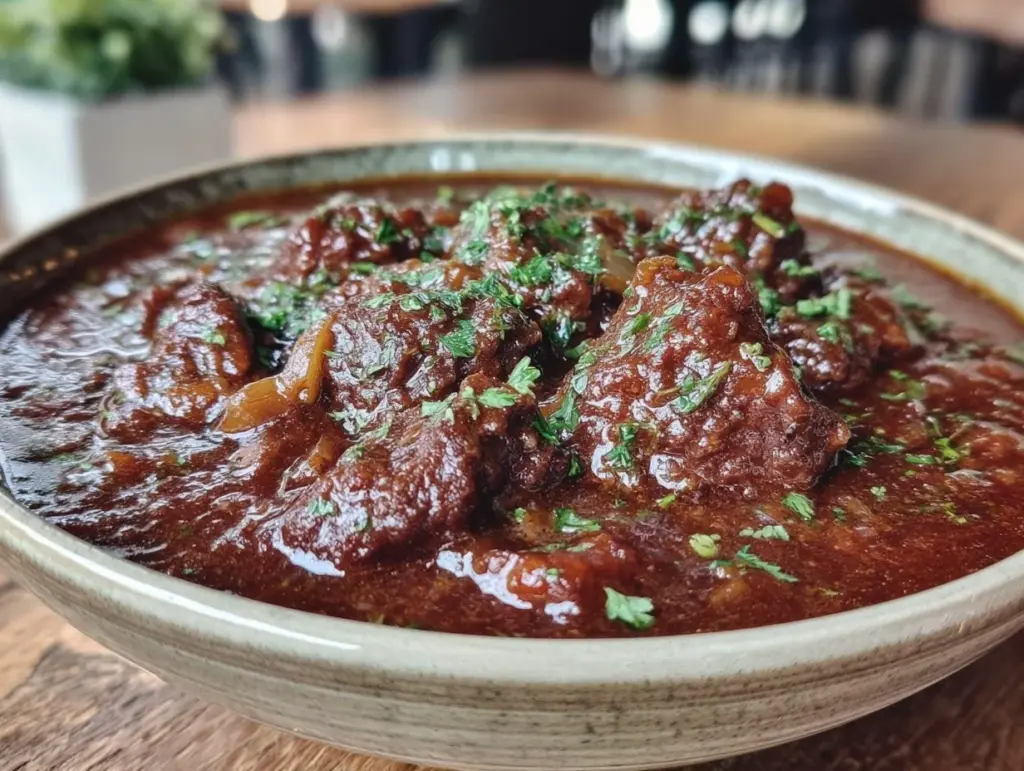 hearty one-pot hungarian goulash soup recipe - featured image