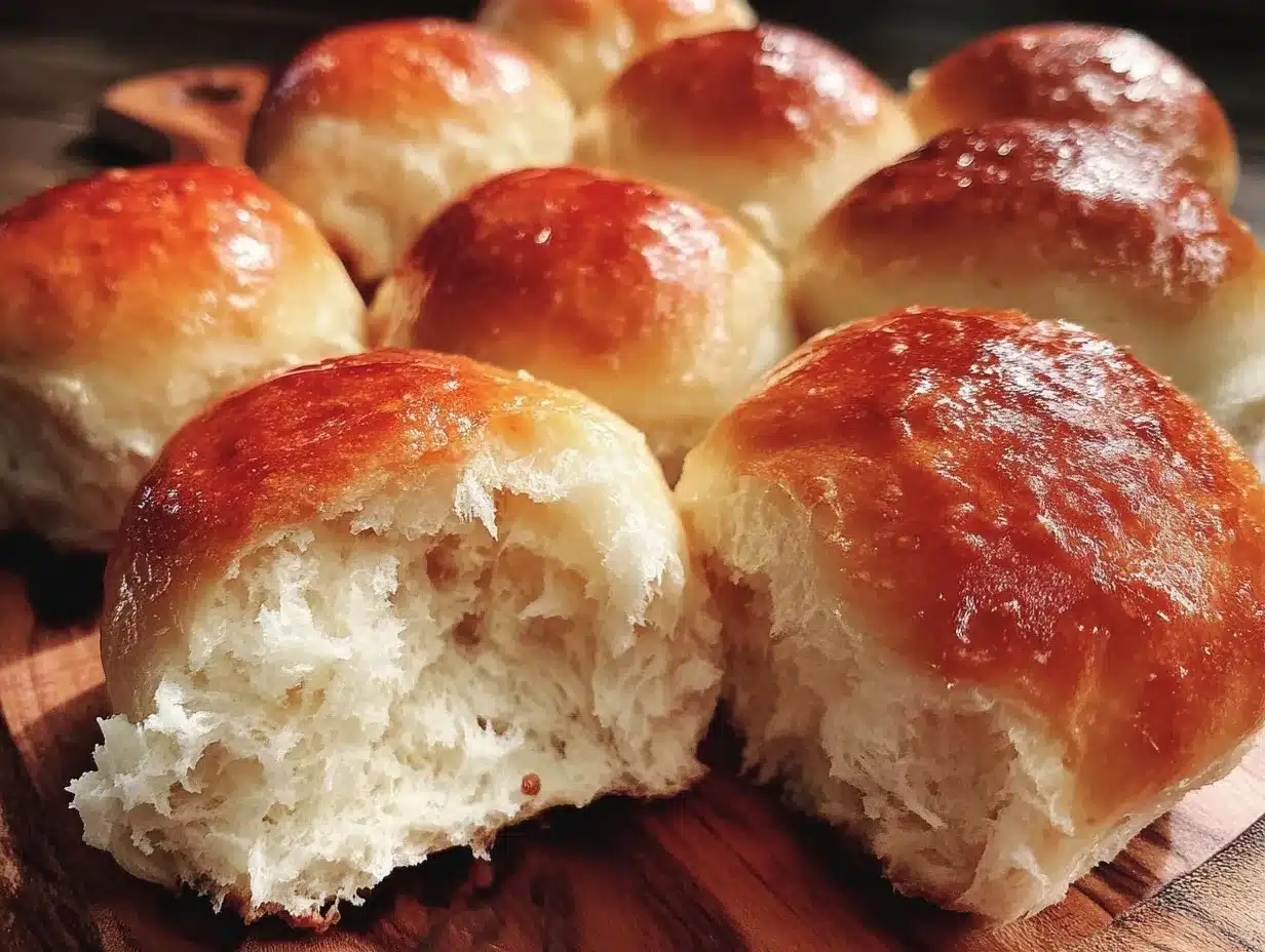 Japanese milk bread rolls preparation steps