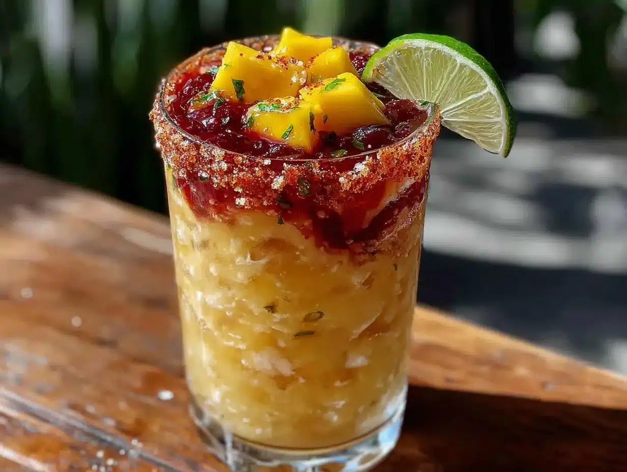 mangonada chamoy mango smoothie preparation steps