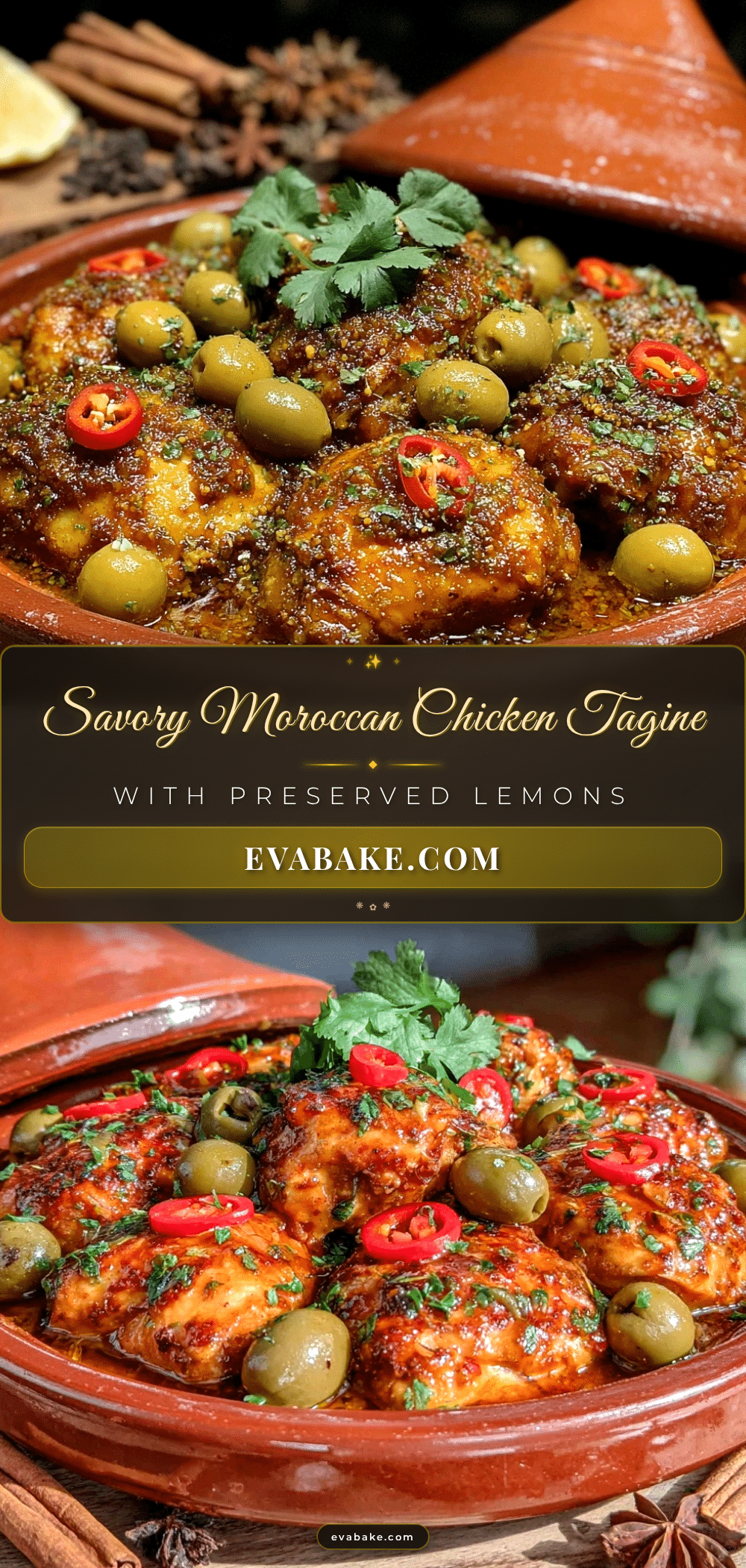 moroccan chicken tagine recipe