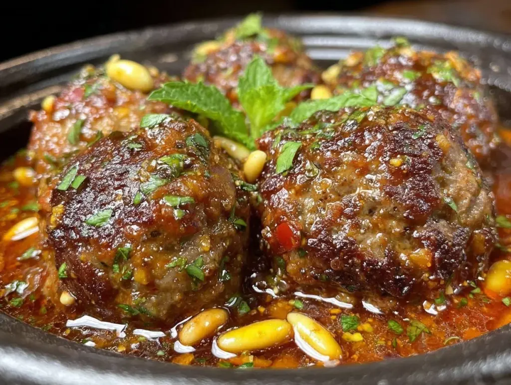 Moroccan lamb meatball tagine - featured image