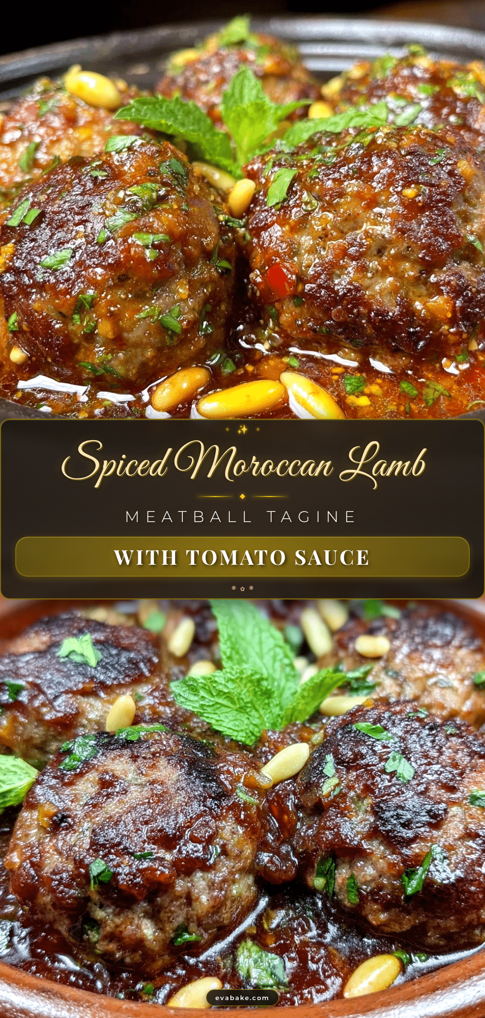 Moroccan lamb meatball tagine recipe