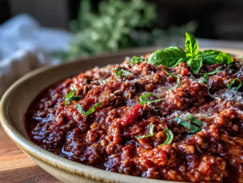Nonnas Sunday Bolognese Sauce - featured image
