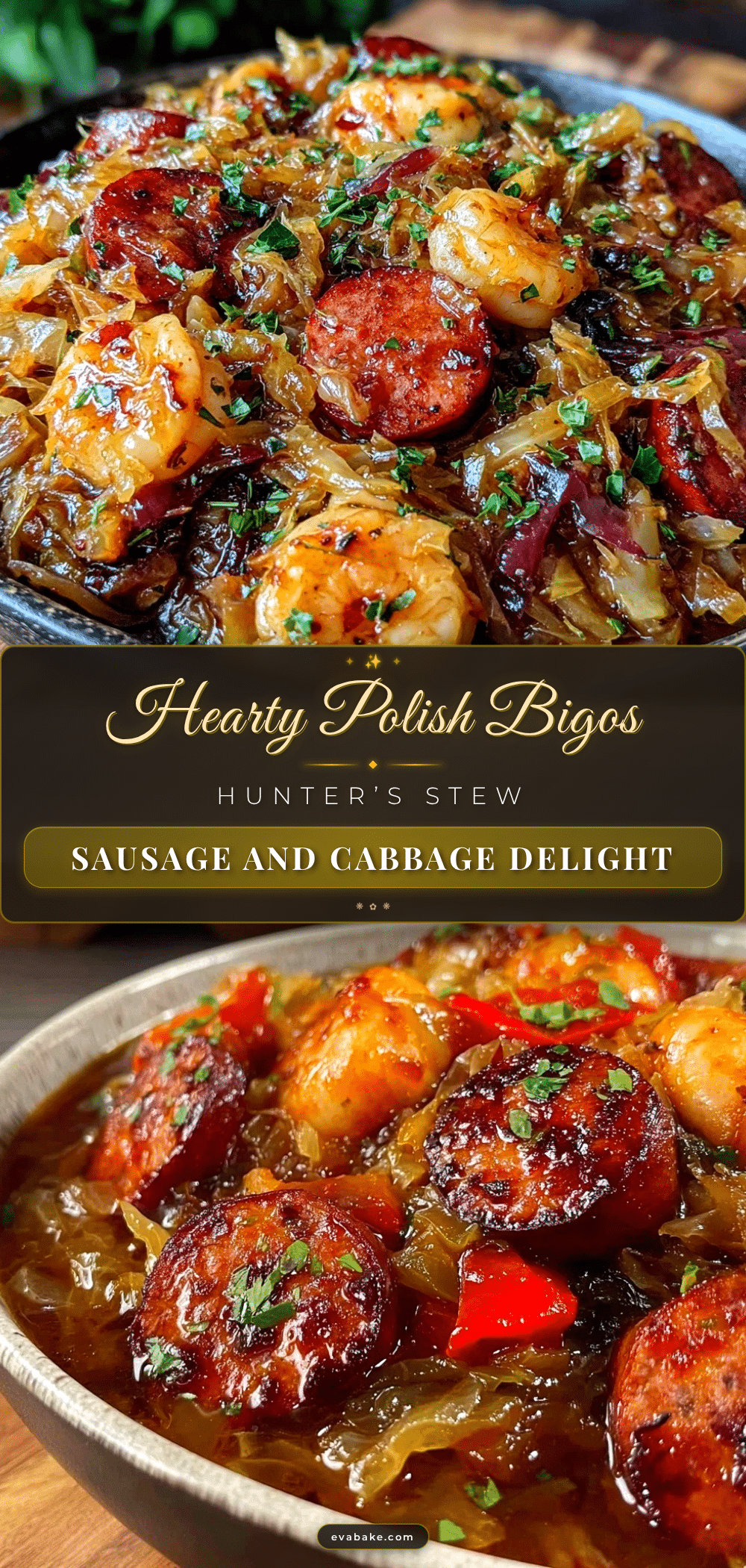 Polish bigos hunter’s stew recipe