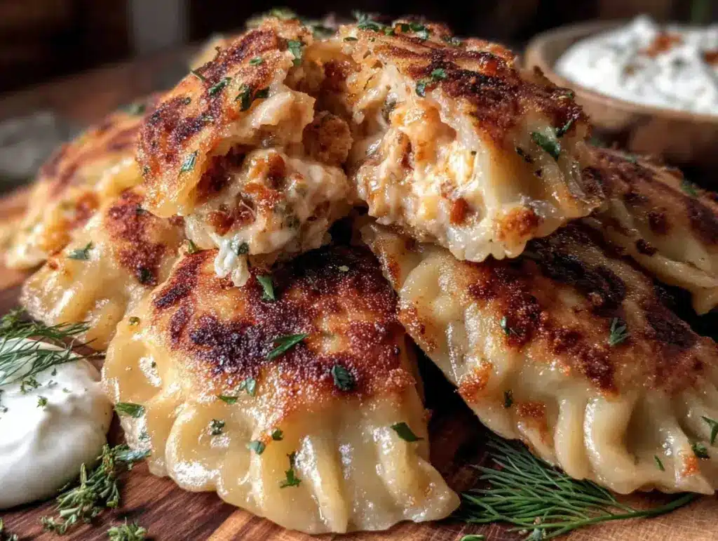 potato cheese pierogi - featured image