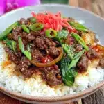 quick savory gyudon beef bowl - featured image