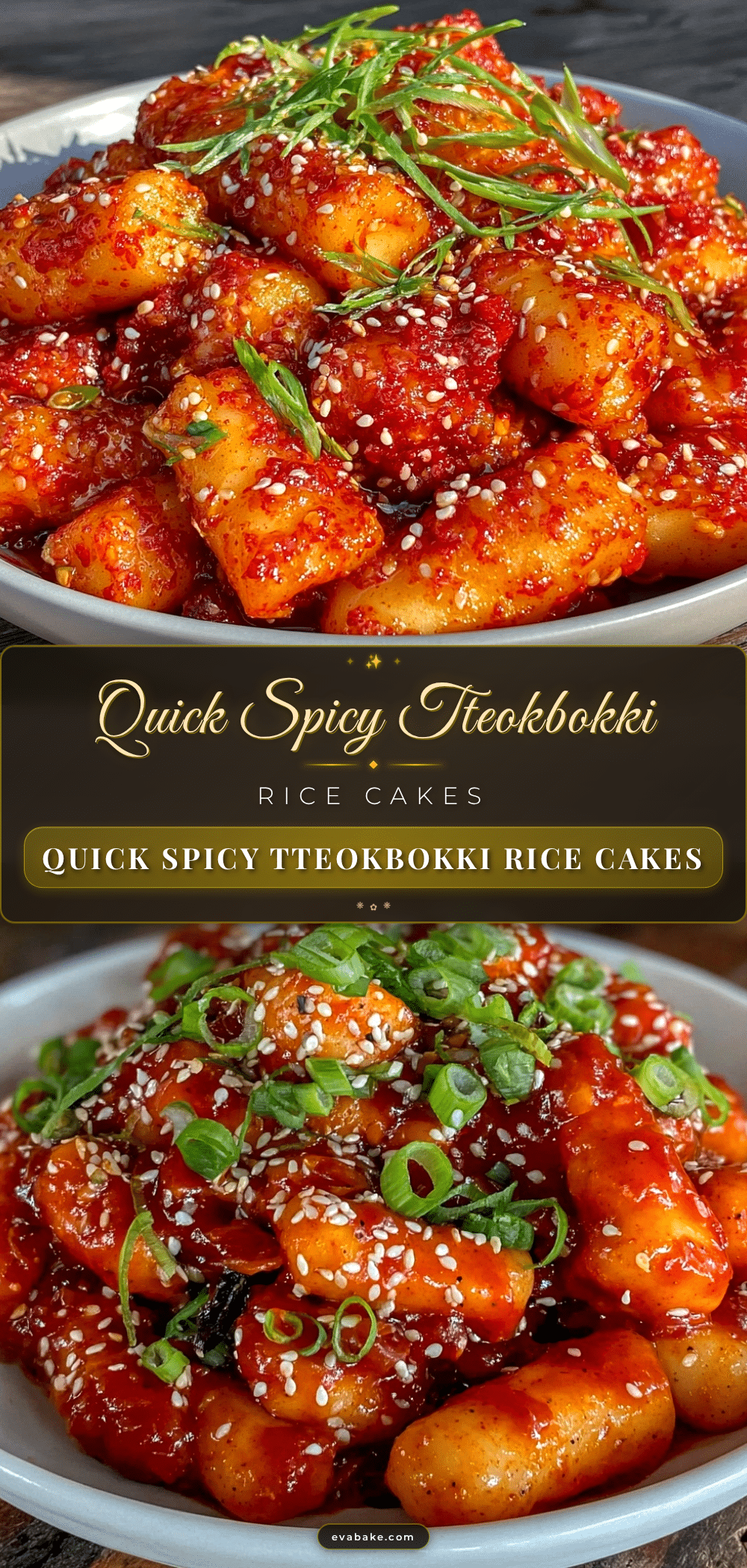 quick spicy tteokbokki rice cakes recipe