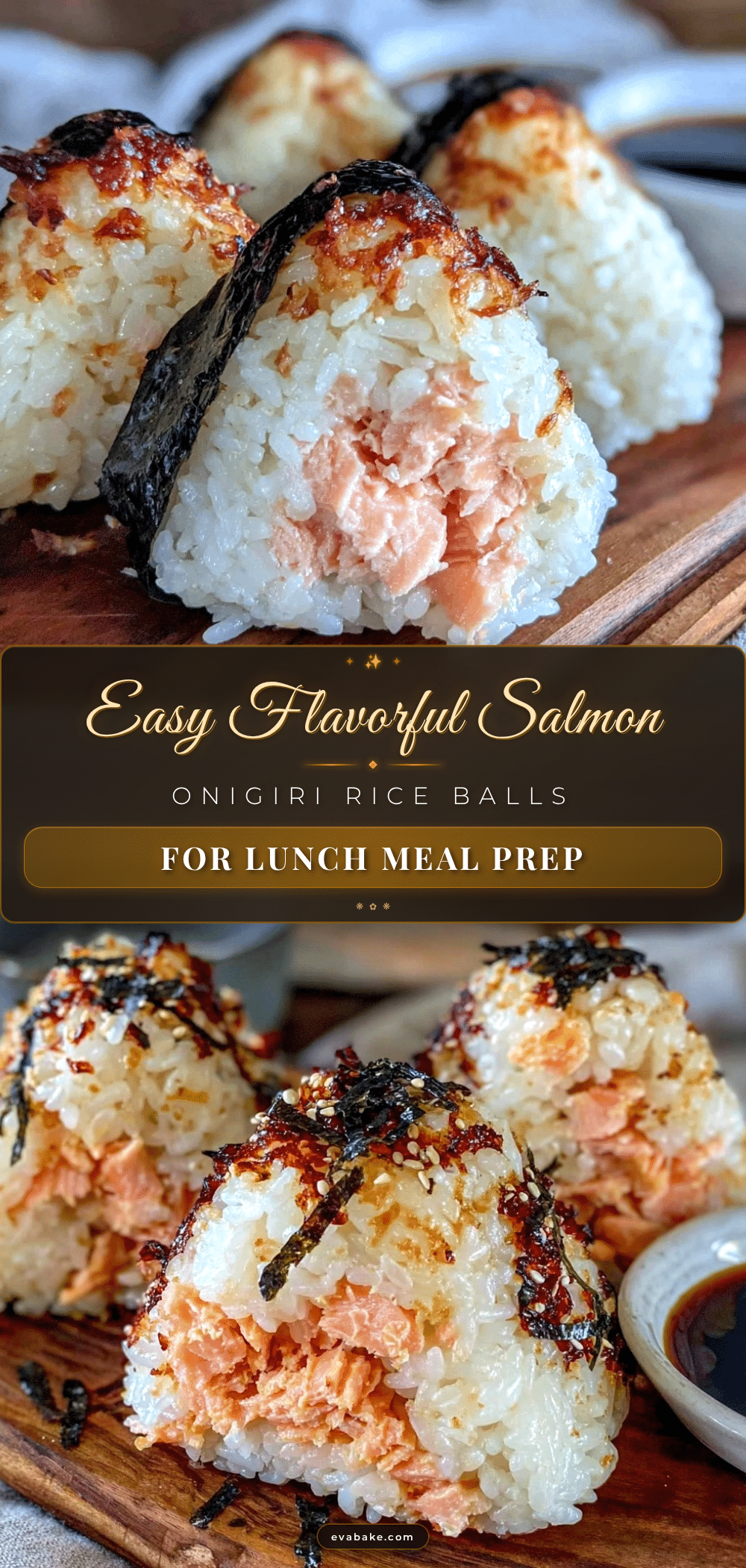salmon onigiri rice balls recipe