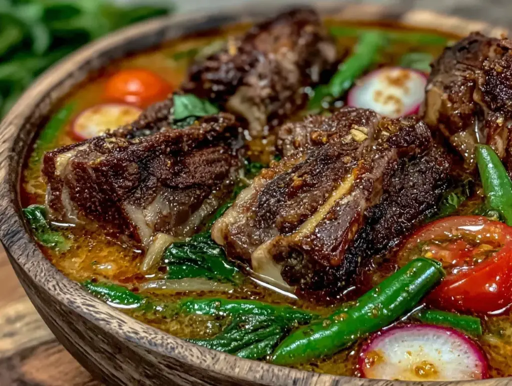 Sinigang sour tamarind soup - featured image