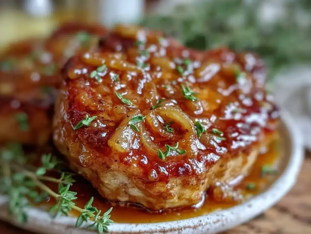 smothered southern pork chops preparation steps
