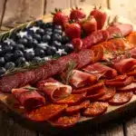 American Flag Charcuterie Board - featured image