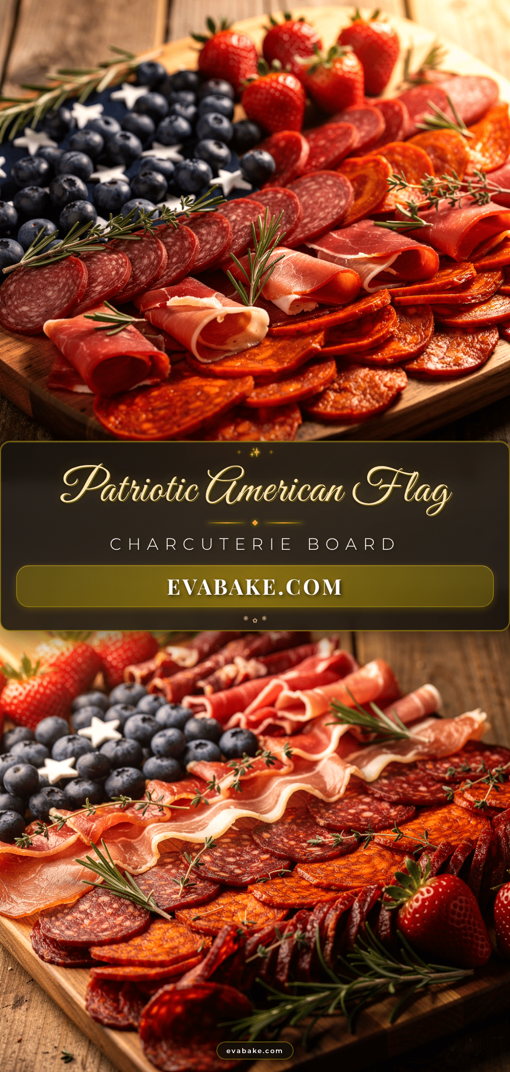 American Flag Charcuterie Board recipe