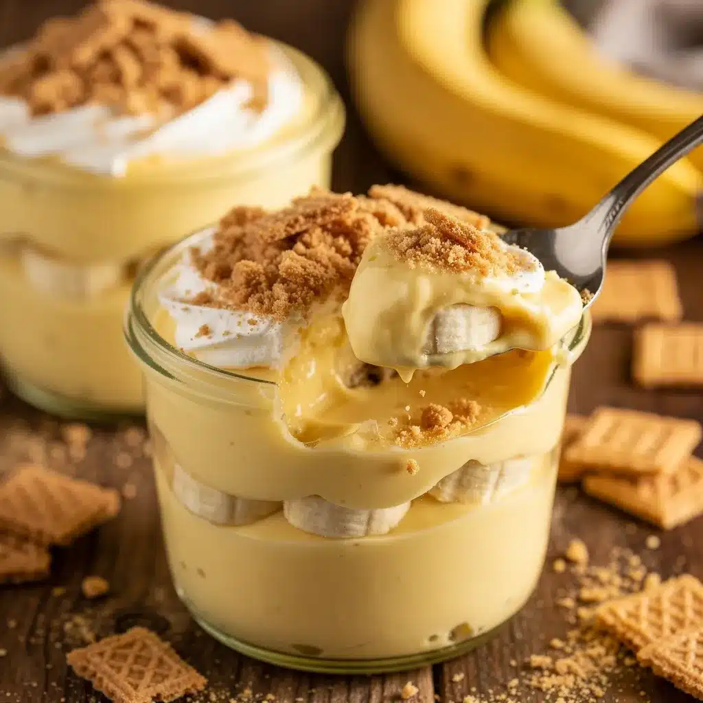 banana pudding parfait cups preparation steps