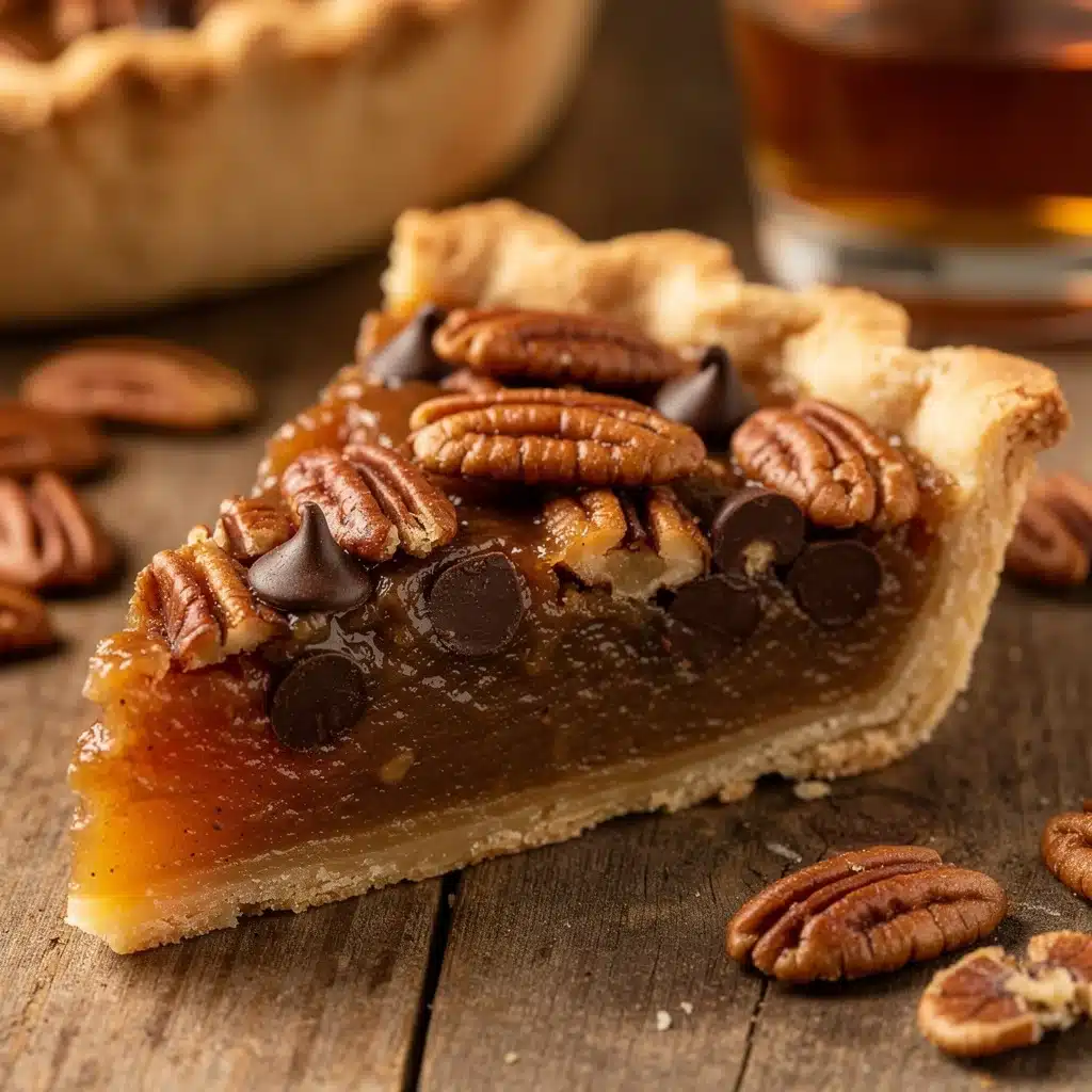 bourbon pecan derby pie - featured image