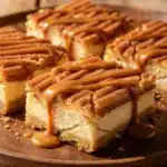 churro cheesecake bars - featured image