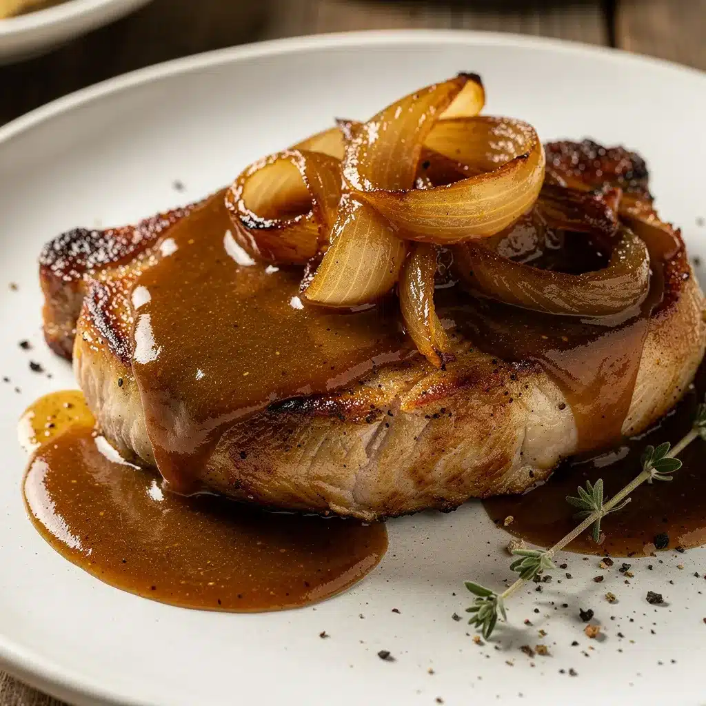 cozy smothered pork chops preparation steps
